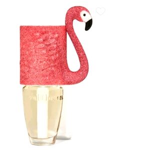 PINK GLITTER FLAMINGO WALLFLOWER FRAGRANCE PLUG By Bath & Body Works